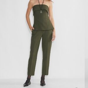 Babaton Dark Green Pants